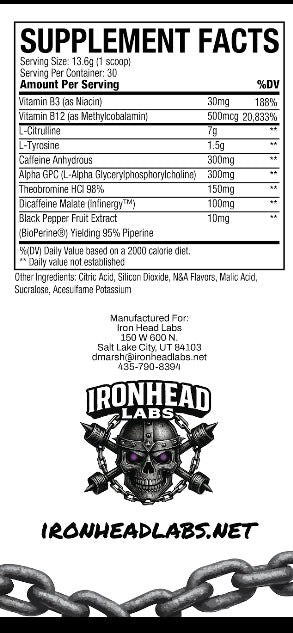 OVERKILL Stimulant Pre Workouts