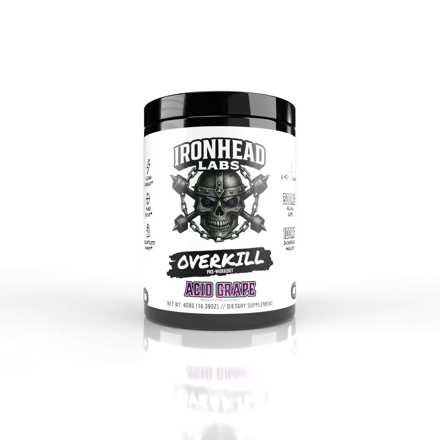 OVERKILL Stimulant Pre Workouts